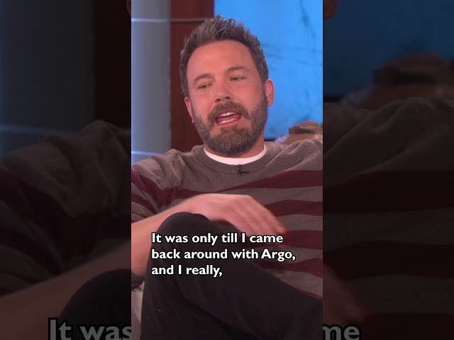 Ben Affleck on Winning an Oscar at such a Young Age 🏆 #shorts
