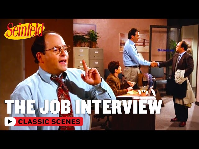 George's Confusing Job Interview | The Barber | Seinfeld