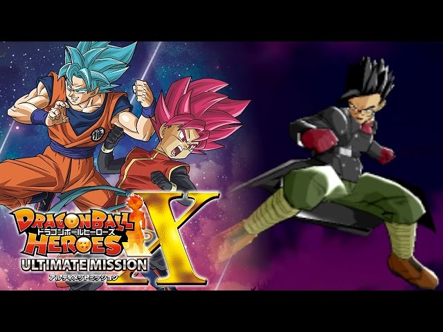 TIME PATROLLER GOHAN HAS A CLEAN TEAM ATTACK!!! | Dragon Ball Heroes Ultimate Mission X Gameplay!