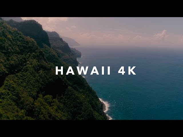 4k Hawaii Drone Footage! DJI Phantom 4