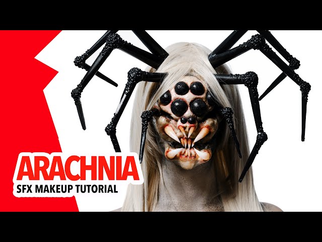 Arachnia sfx makeup tutorial
