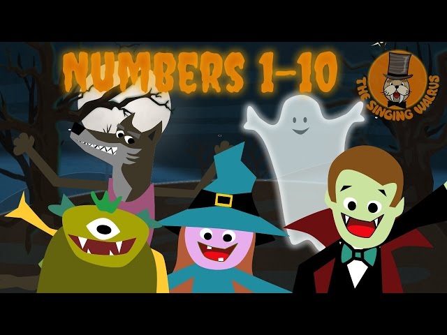Halloween Song for Kids | Halloween Creatures | The Singing Walrus