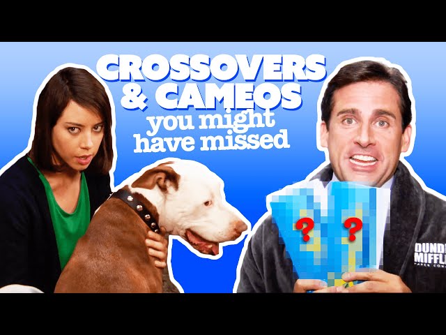 8 Cameos and Crossovers You Might Have Missed from The Office, Parks & Rec and More! | Comedy Bites