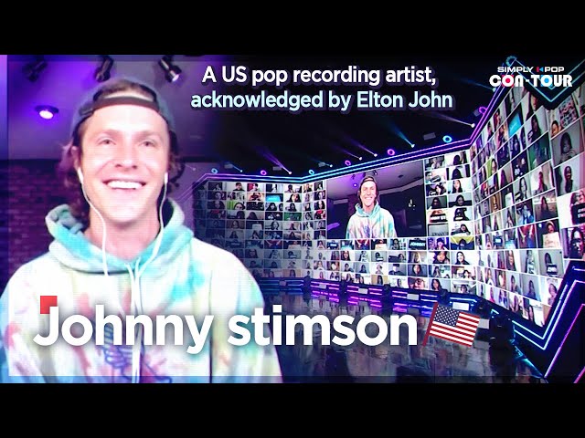 [Simply K-Pop CON-TOUR] Johnny Stimson! A US pop recording artist, acknowledged by Elton John (📍USA)