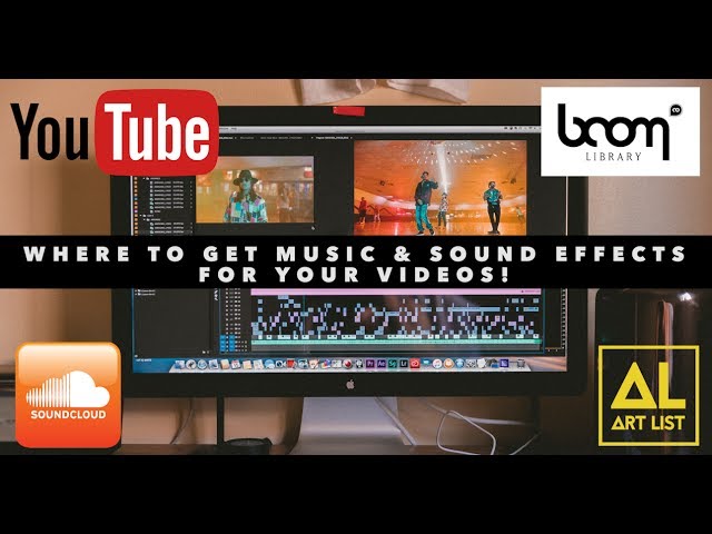 Where To Get MUSIC & SOUND EFFECTS For Your Videos!