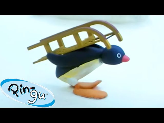 The BIG Sled! 🐧 | Pingu - Official Channel | Cartoons For Kids