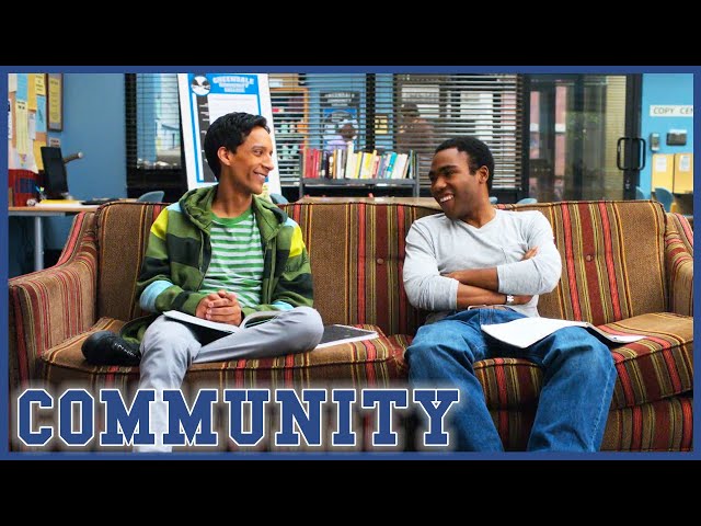 Troy And Abed Impersonate People Through A Window | Community