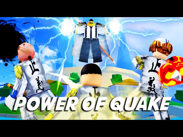 Roblox BLOX FRUITS Funniest Moments POWER OF QUAKE ARC (COMPILATION 2) 🍊