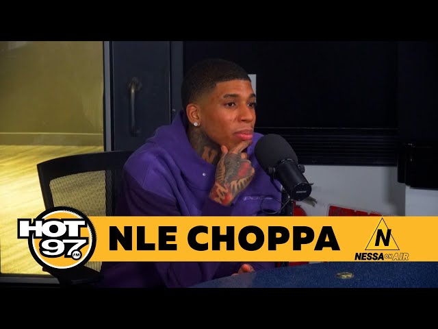 NLE Choppa Reveals How He Copes with Anxiety + Explains Why He Gave Lil Wayne Flowers