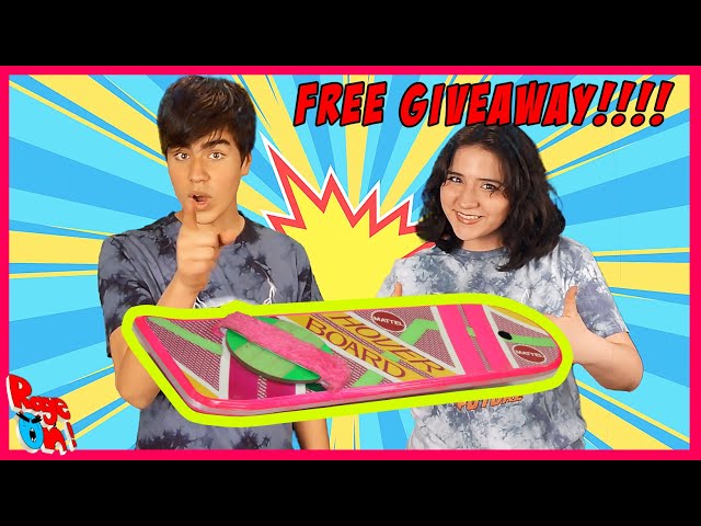 FREE AWESOME BACK TO THE FUTURE 2 HOVERBOARD GIVEAWAY FUN.COM