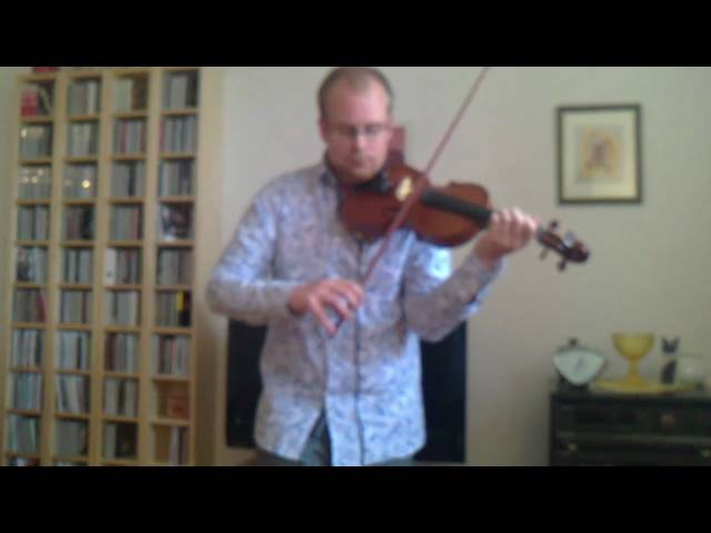 Improvisation on violin with sound effects - Mikael Frisk