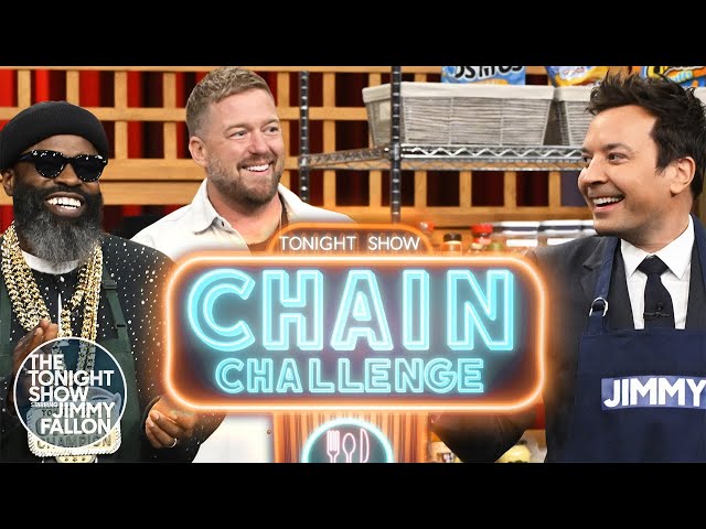 Chef Tim Hollingsworth Challenges Jimmy and Tariq Trotter to a Gourmet Chain Challenge