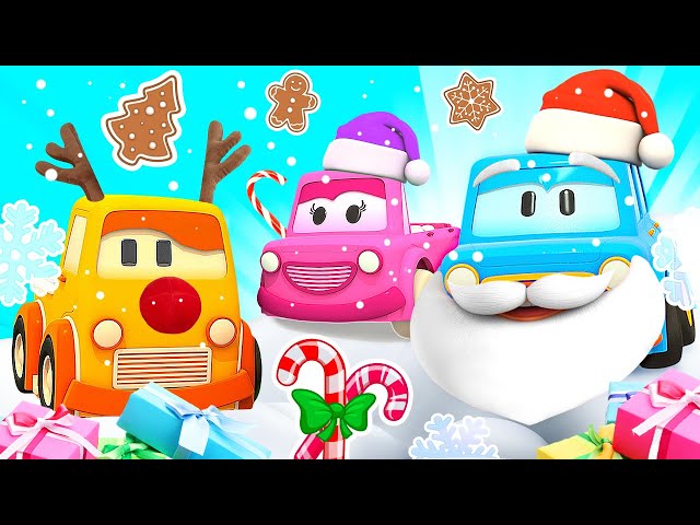 Car cartoon for kids. The best Christmas cartoons for babies. Clever cars for kids. Street vehicles.