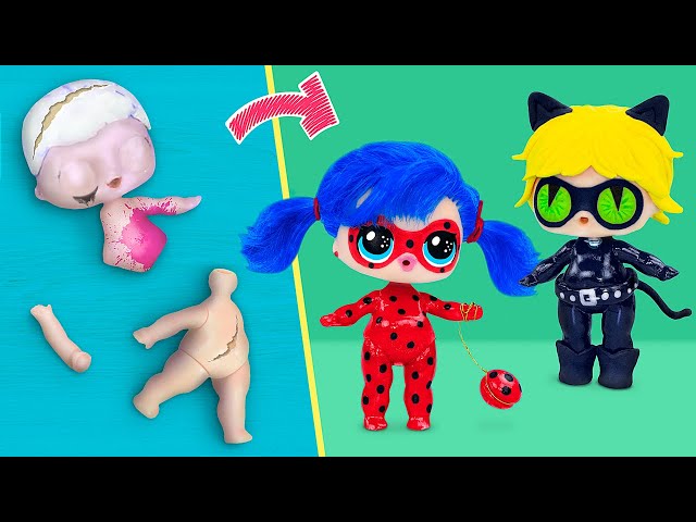 Never Too Old for Dolls! 6 Ladybug LOL Surprise DIYs