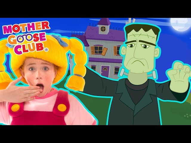 Ghost Family | Scary Halloween Songs for Kids | Mother Goose Club Phonics Songs