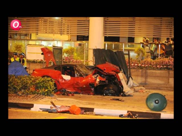 Deadly Crash: Ferrari Crashes into Taxi | #TaxivsFerrari #CarCrash #SG Road Vigilante #SGRV