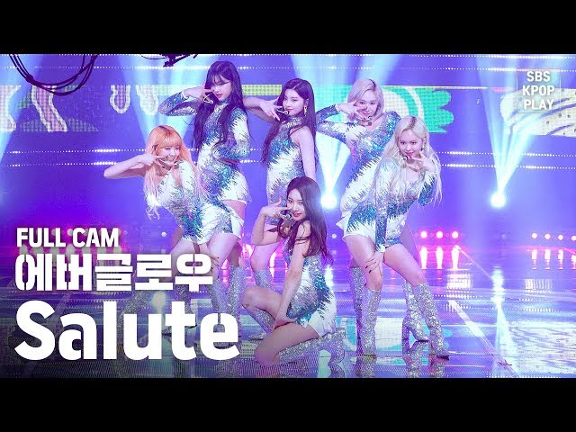 [안방1열 직캠4K] 에버글로우 'Salute' 풀캠 (EVERGLOW Fancam)│@SBS Inkigayo_2020.02.09