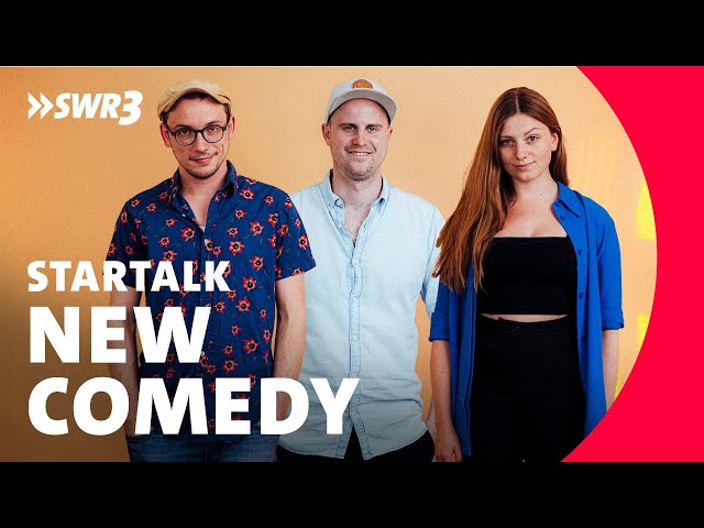 Star-Talk New Comedy mit Sven Garrecht, Johann Theisen und Lara Ermer I SWR3 Comedy Festival 2022