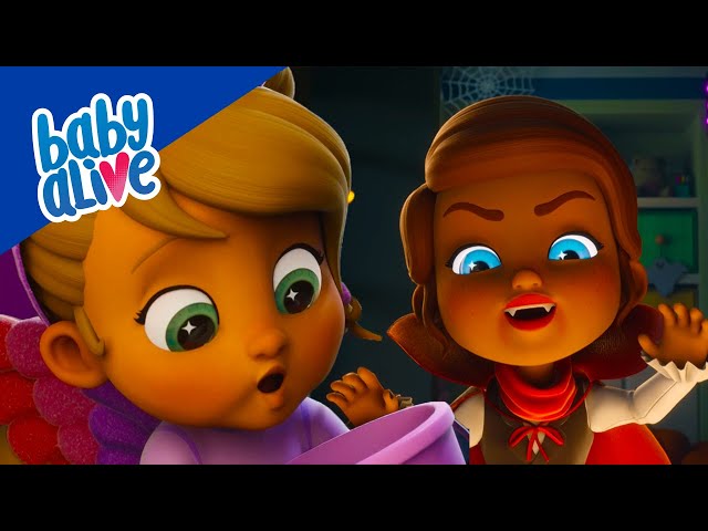 Baby Alive Official 🎃 It's Halloween Night 👻BRAND NEW EPISODE 14 👶🏾Kids Videos and Baby Cartoons 💕