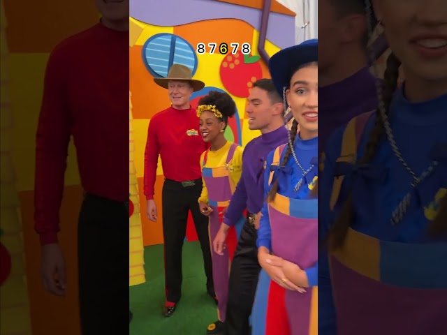 Counting challenge with @thewiggles One of our favourite vocal warmups 🤯 #shorts #countingchallenge