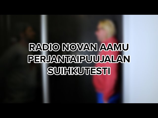 Radio Novan Aamun puujalkavitsin suihkutesti