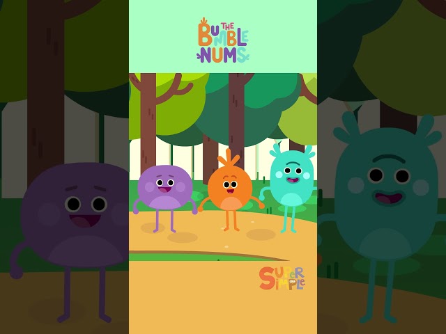 The Bumble Nums are making Purple Pear Pie! #shorts #bumblenums #supersimpletv