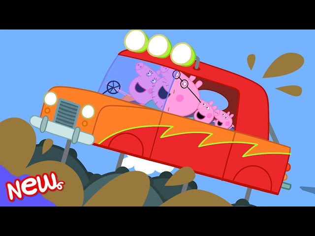 Peppa Pig Tales 🚗 Peppa's Muddy Monster Truck 🏎 Peppa Pig Episodes