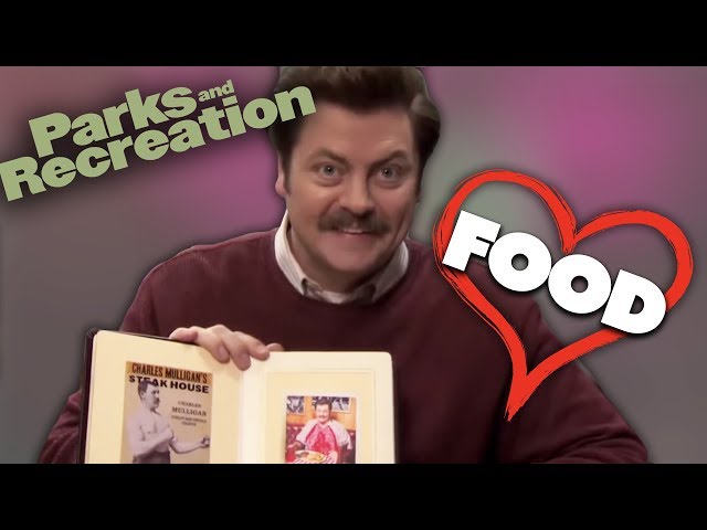 Ron Swansons Love Of Food | Parks and Recreation | Comedy Bites