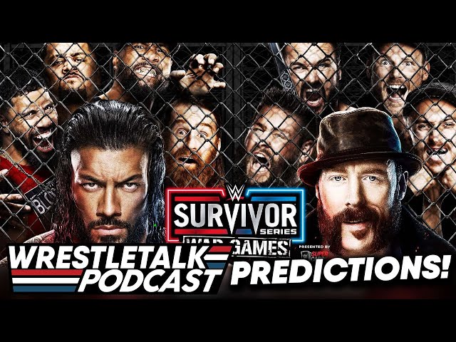 WWE Survivor Series War Games 2022 PREDICTIONS! | WrestleTalk Podcast