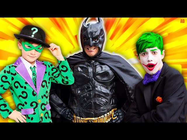 Batman Vs The Riddler - Fun Kids Parody!