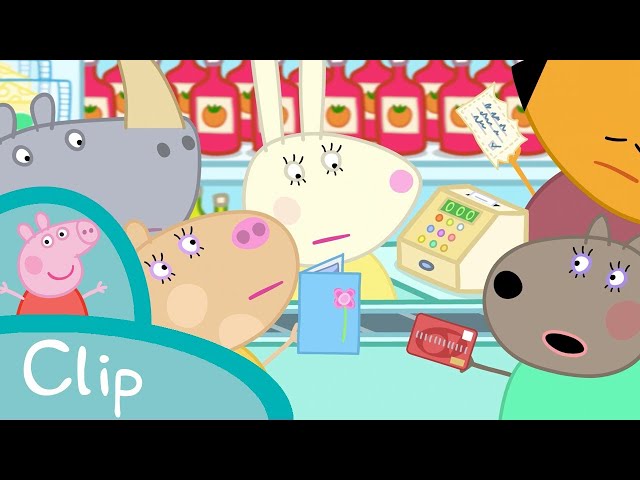 Miss Rabbit's Day Off 💤 | Peppa Pig Official Clip