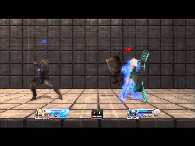PlayStation All-Stars Gameplay: Online 1v1 [Ndukauba vs. Hai1edRJ]