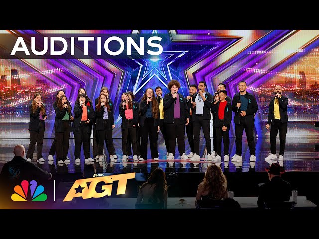 The Jerusalem Youth Chorus performs “Home” by Phillip Phillips | Auditions | AGT 2024