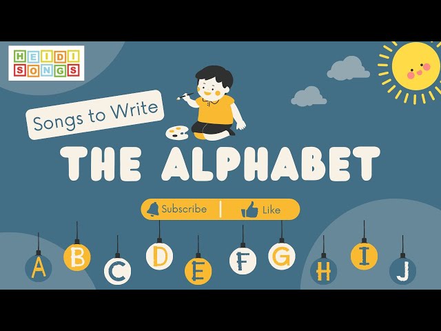 ABC Song – A Fun Way to Learn & Write the Alphabet