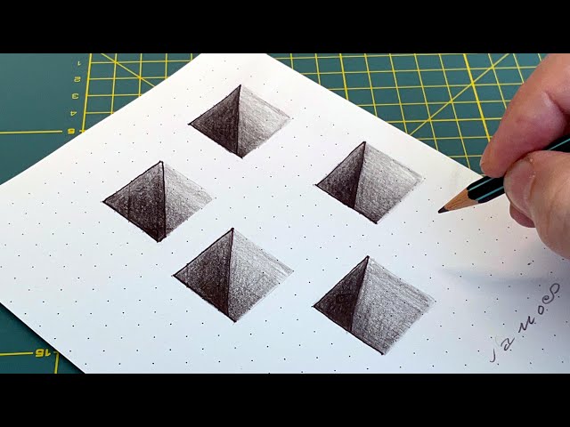 How To Draw Holes In The Paper - Cool Drawing Illusion Trick