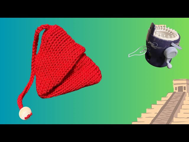 Triangle Pouch with Circular Knitting Machine
