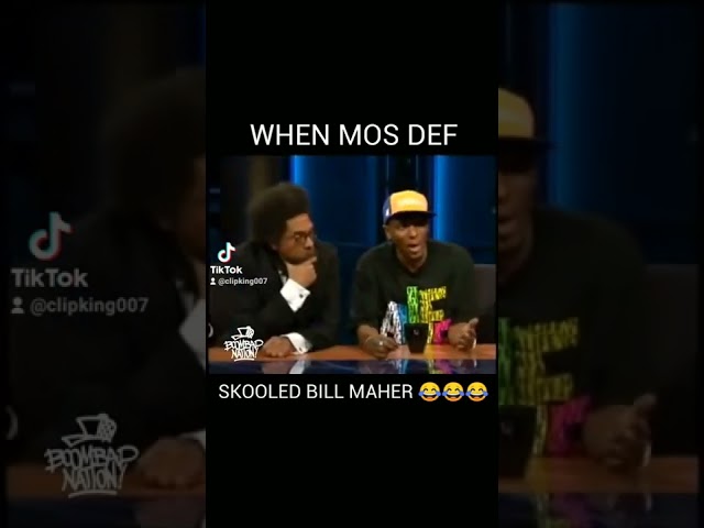 Mos Def Schooling Bill Maher