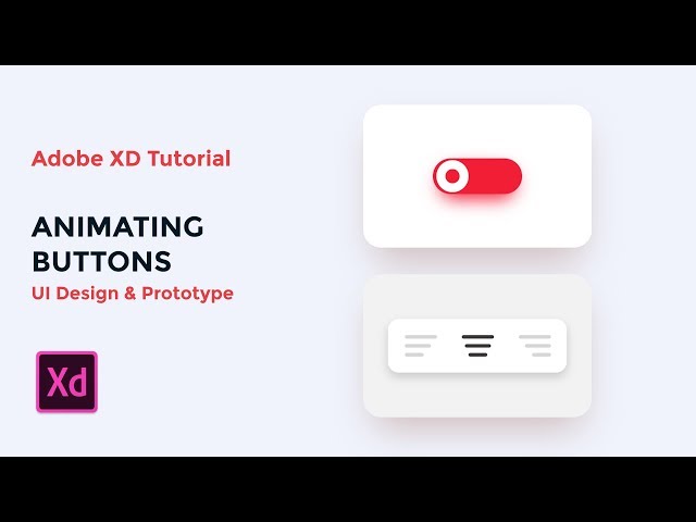 Animating Buttons (UI design & Prototype) - Adobe XD tutorial [2019]