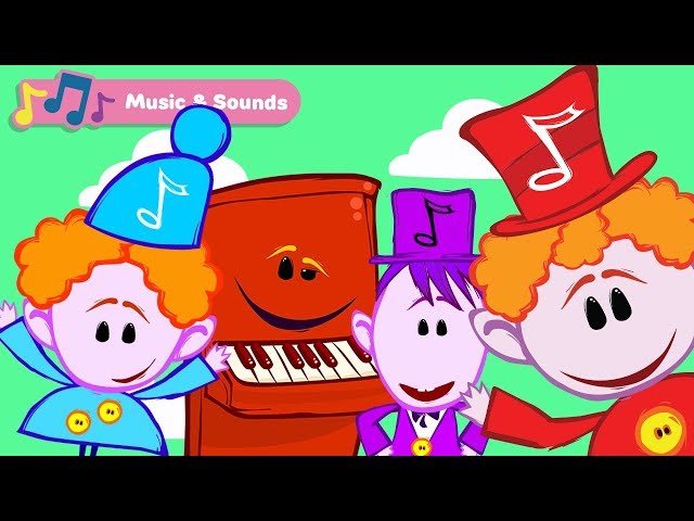 Classical Music for Babies with The Notekins | 50 Min Compilation | Learn Musical Instruments Sounds
