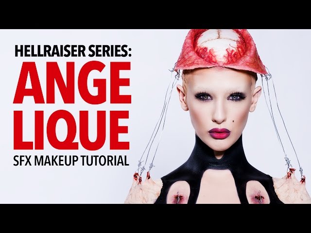 Hellraiser: Angelique special fx makeup tutorial