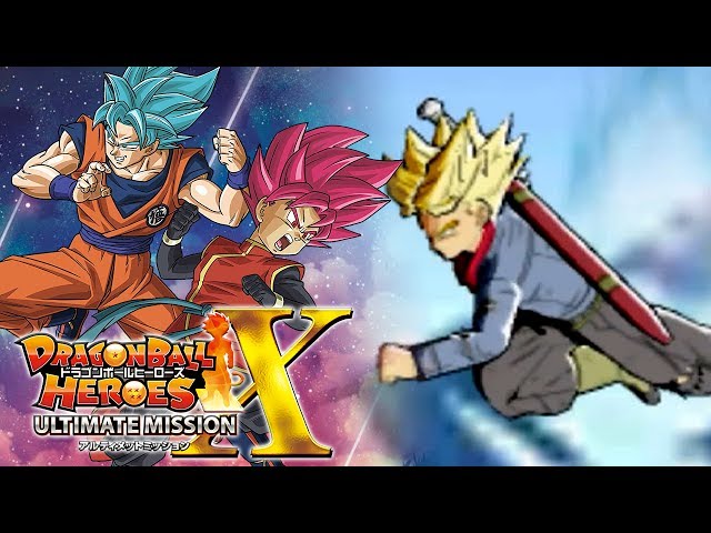 THE REMATCH AGAINST RAGE FUTURE TRUNKS!!! | Dragon Ball Heroes Ultimate Mission X Gameplay!