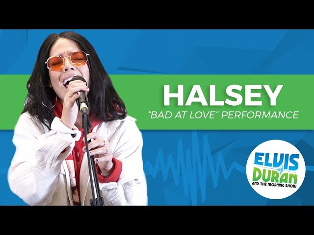 Halsey - "Bad At Love" | Elvis Duran Live