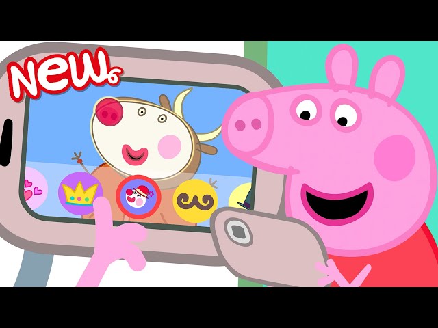 Peppa Pig Tales 📱 Peppa's First Camera And Filter Fun 🤪 Peppa Pig Episodes