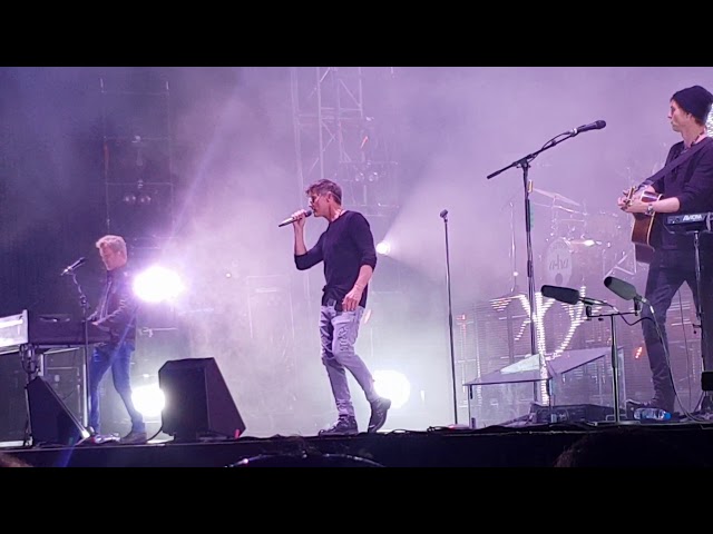 a-ha - Foot of the Mountain @ Dresden, Filmnächte am Elbufer, 24.08.2018