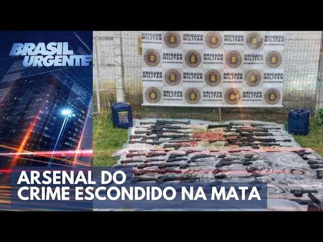 ACONTECEU NA SEMANA: Arsenal do crime escondido na mata | Brasil Urgente