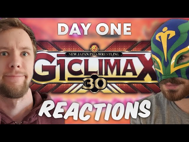 WrestleTalk's NJPW G1 Climax Day 1 LIVE REACTIONS!