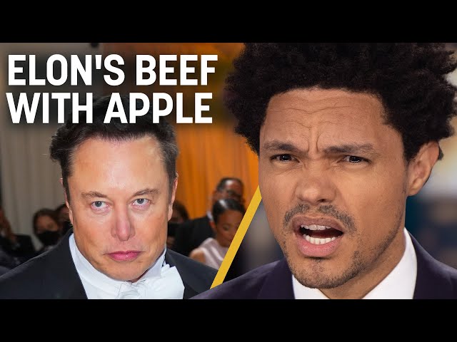 Elon Musk Beefs with Apple & GOP Slams Trump Dinner with Nick Fuentes | The Daily Show