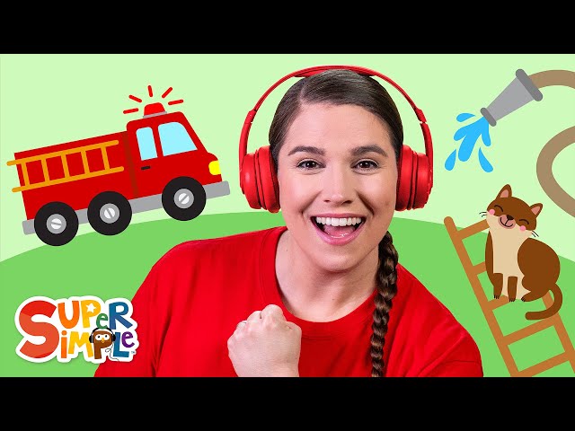 Imagination Time | Here Comes The Fire Truck | Audio Guided Pretend Play for Kids!
