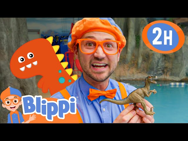 Blippi Meets Stanley The Dinosaur! | 2 HOURS OF BLIPPI TOYS! | Educational Videos for Kids