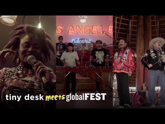 Tiny Desk Meets globalFEST: Kombilesa Mí, Northern Cree, Son Rompe Pera